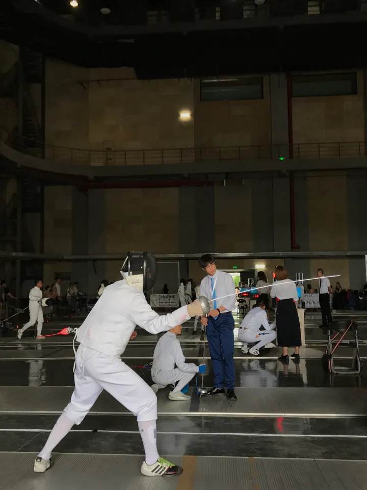 Will fencing at a tournament