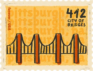 Pittsburgh Pittsburgh stamp